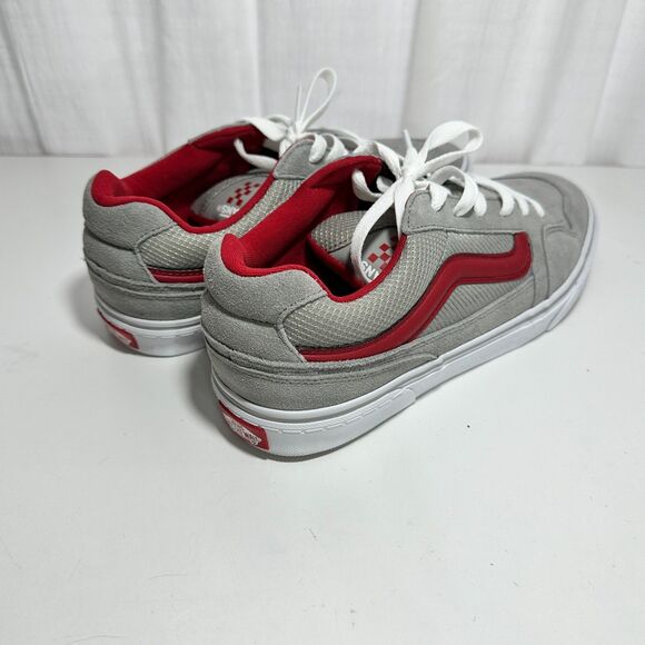 VANS CALDRONE SKATE SHOES SNEAKERS CHARCOAL GRAY RED WHITE NEW IN BOX MEN\'S 11 main image 12